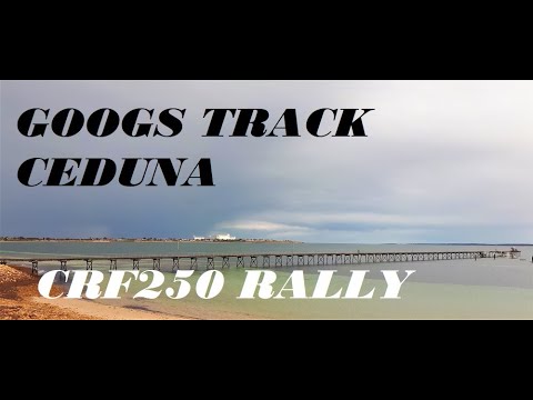 Australian Desert Motorcycle Adventure Ride GOOGS TRACK Ceduna to Googs Lake Part 1