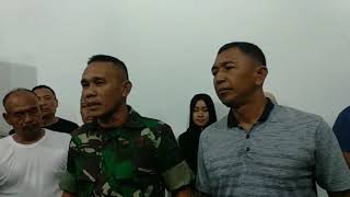 Konferensi Pers Terkait Video Kapten Leo Sianturi Viral di Media Sosial