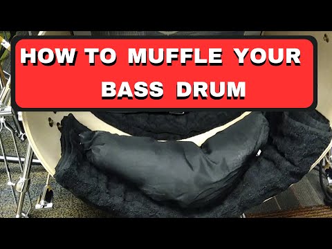 HOW TO MUFFLE YOUR KICK DRUM