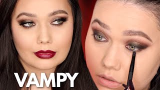 My Most HIGHLY Requested VAMPY Makeup Tutorial | NEW Nova Beauty