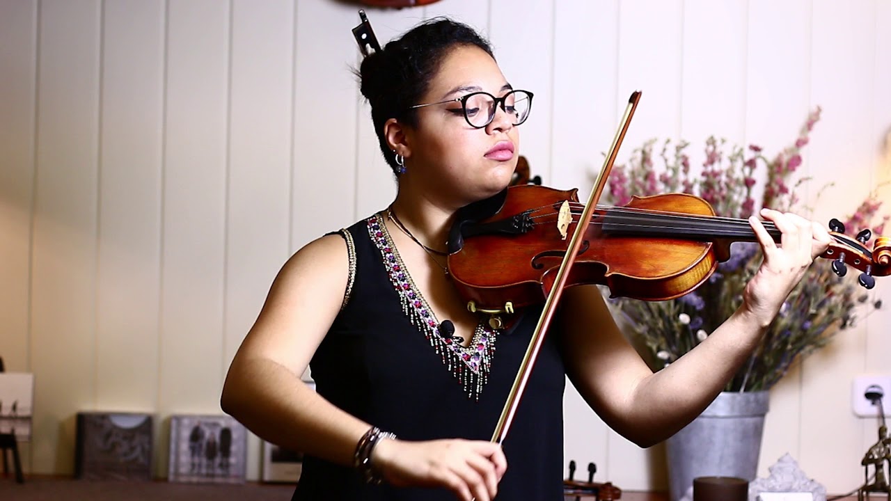 VIOLÍN JAY HAIDE GUADAGNINI MADERA EUROPEA Video