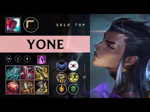 Yone Top vs Irelia - KR Diamond Patch 26.01