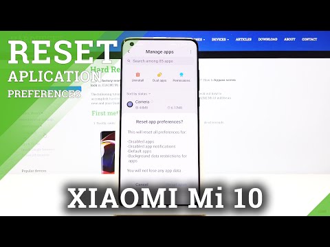 How to Reset App Preferences in XIAOMI Mi 10 – Restore Original Setup