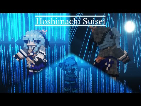 Keumpyong03 Youtube - Hoshimachi Suisei - A Minecraft Armourers' Workshop Timelapse