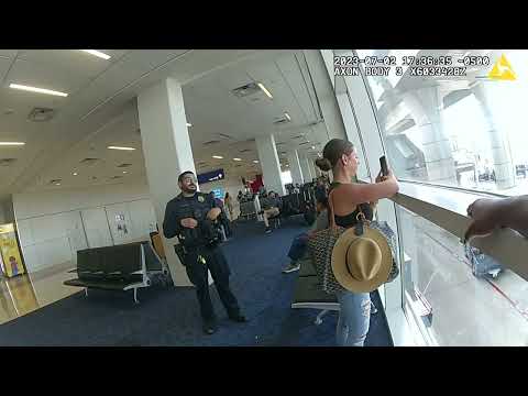 VIDEO | Tiffany Gomas 'crazy plane lady' storms off American Airlines flight in new bodycam video