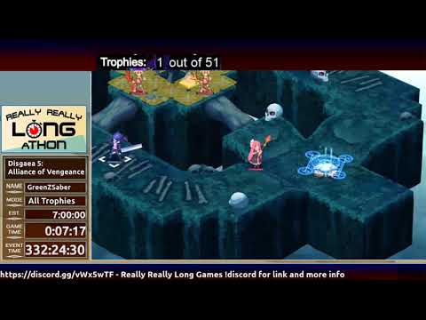 RRLAT2 Disgaea 5: Alliance of Vengance all Trophies by GreenZSaber