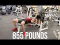 INSANE 15 YO MOCK MEET / 855LBS!