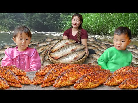 How to Turn Fresh Carp into Ultra-Tasty Traditional Smoked Fish | Chuc Duong Cooking | Village Life