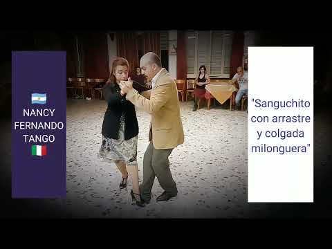 Tango ~ "Sanguchito con arrastre y colgada milonguera" - Nancy Fernando Tango