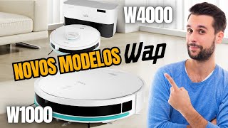 [Novos Modelos] WAP Robot W1000 e W4000 - Qual o Melhor Aspirador Robô da WAP?
