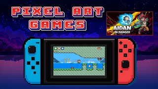 Pixel Art Games Nintendo Switch - Aidan in Danger