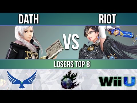 EagleLAN 2017 - Dath (Robin) vs. Riot (Bayonetta) - Losers Top 8 - Smash Wii U