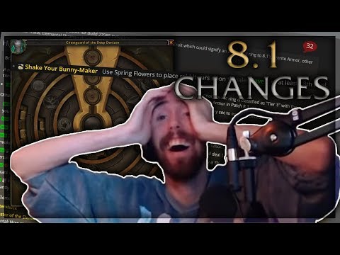 Asmongold Reacts to New Azerite Traits and Class Balance Changes From Patch 8.1 With Mcconnell