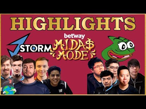 J Storm vs Fighting Pepegas highlights Betway Midas Mode 2