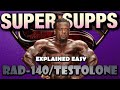 RAD-140/TESTOLONE|SARMS CYCLE AND MORE| S UPER SUPPLEMENTS EXPLAINED EASY #rad140#testolone#cycle