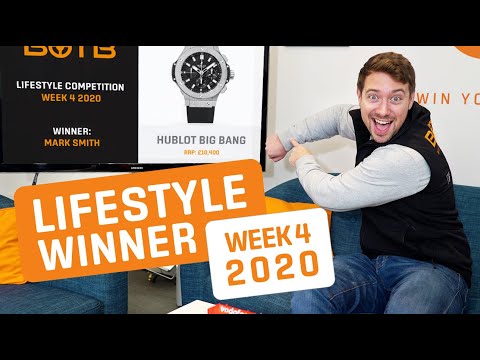 BOTB Lifestyle Competition Winner! Mark Smith – Hublot Big Bang – Week 4 2020