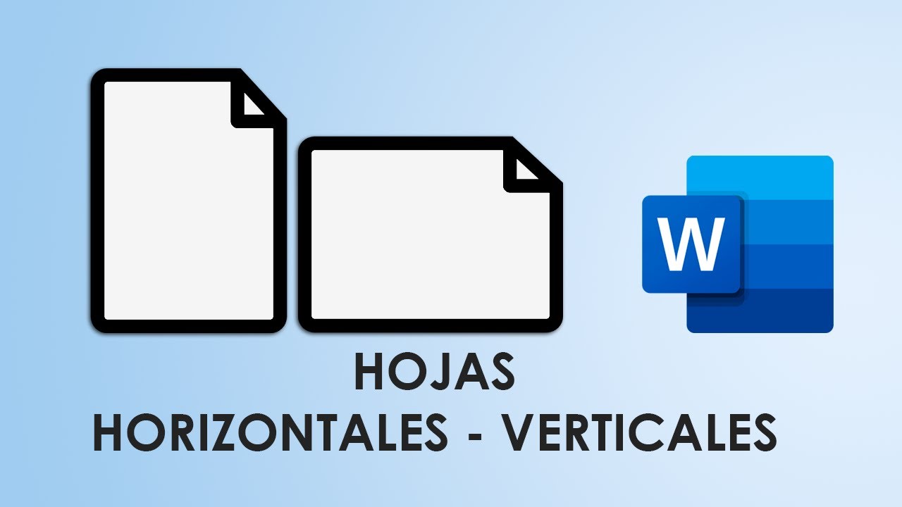 Cómo INTERCALAR HOJAS verticales y horizontales en Word