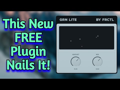 Stop Overthinking This Effect! - This New Free Simple Plugin Nails It - Grn Lite By FRCTL