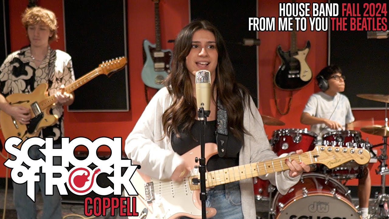 School of Rock Coppell House Band Performs 
