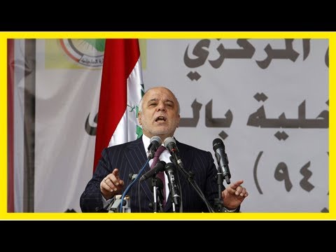 Iraks premiärminister: kriget mot is i irak är över