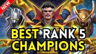 BEST Champions to RANK 5 for Each Class (RANKED!) - August 2026 MCOC