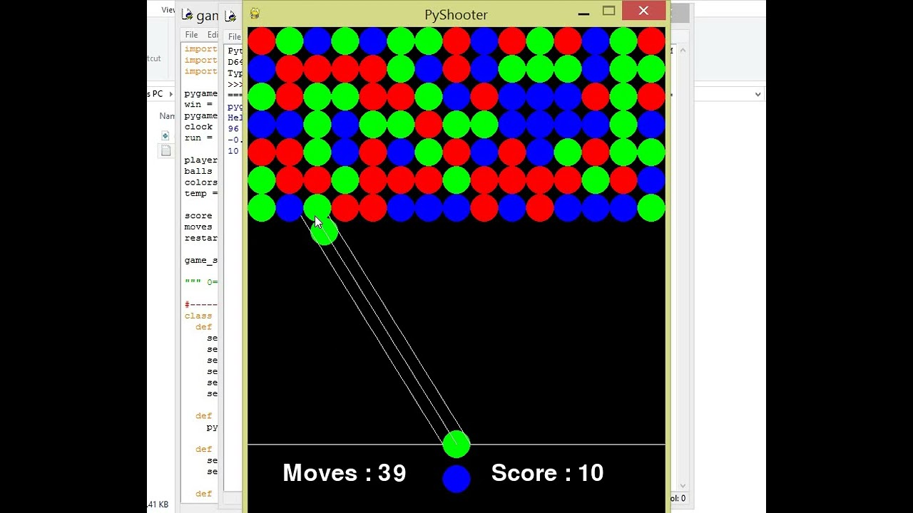 Bubble Shooter Python