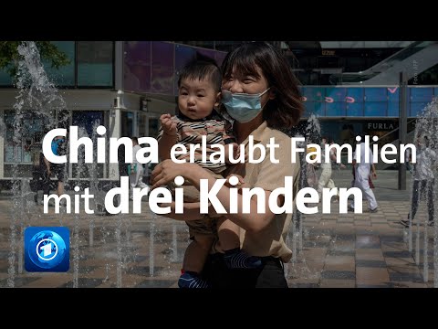 China erlaubt Familien mit drei Kindern
