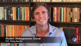Modern Shakespearean Sonnet 101. Writing (Specific), by Andrew Barker
