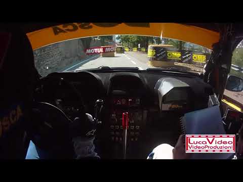 Cameracar Rally Valli Vesimesi 2017 Grasso-Beltrame Clio S1600 - PS1 1°tempo assoluto