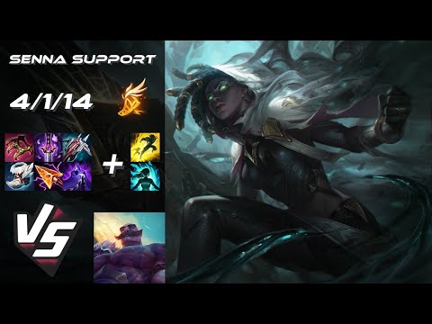 SUPPORT Senna vs Braum - EU Challenger Patch 14.6