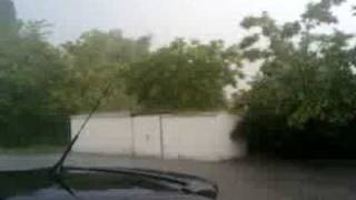 preview picture of video 'Regen in Luckenwalde'