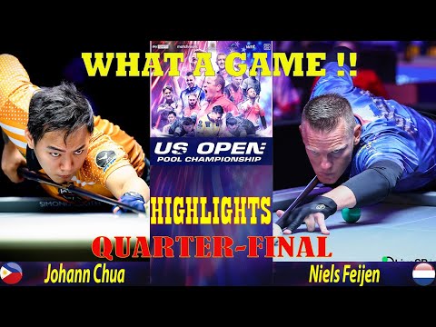 QUARTER-FINAL | Johann Chua vs Niels Feijen | 2025 US OPEN POOL CHAMPIONSHIP
