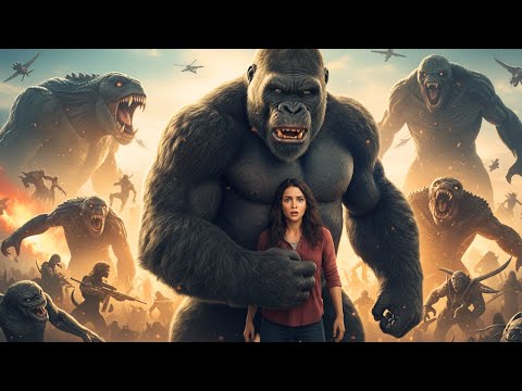 EPIC Monster Movie: Kong vs The Final Titan | Emotional Bond with Lina | Battlefield of Giants