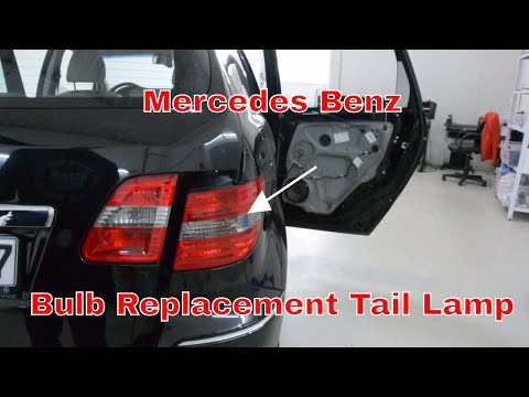 Mercedes Benz Bulb Replacement Tail Lamp Brake Light  B Series W245