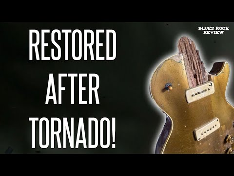 1952 Les Paul Guitar Restored After Being DESTROYED by Tornado!