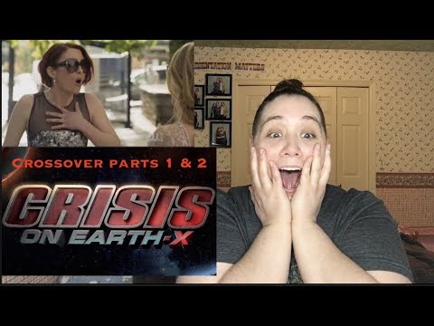 Crisis on Earth X Crossover Parts 1 & 2 (Reaction)