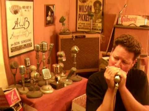 Turner Challenger CX with Shure Controlled Magnetic Element Harp Mic Bullet