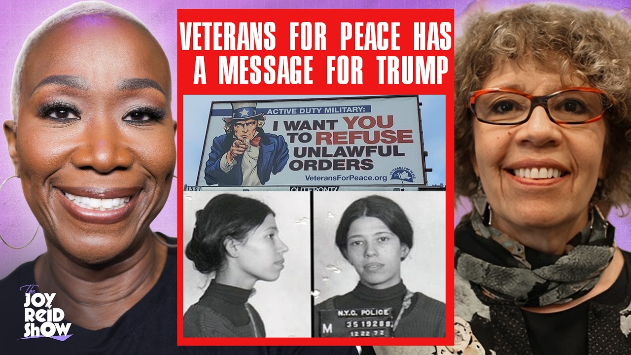 Veterans For Peace has a message for Hegseth, Trump and our troops | The Joy Reid Show