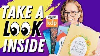 What do the KDP books really look like?? (Kindle Direct Publishing)