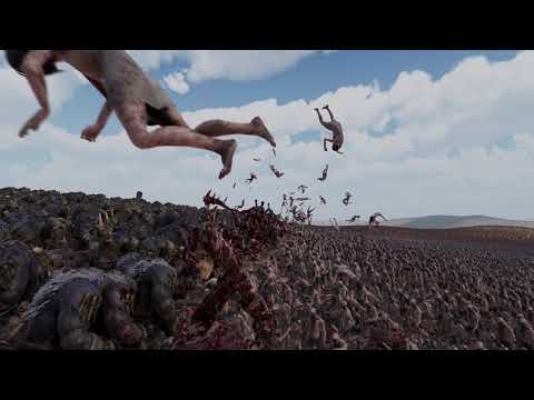 100k trolls vs 1million Zombies