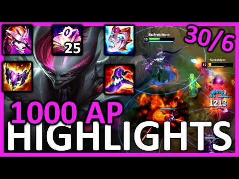 1000 AP Shaco goes crazy - S13 OTP SHACO HIGHLIGHTS