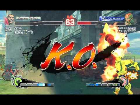 Ultra Street Fighter IV Rank Battle: Shinwar (Balrog) vs Pkollias (Dhalsim)