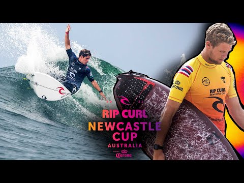 Rookie Morgan Cibilic Takes Down World #1 John John Florence | Rip Curl Newcastle Cup Heat Replay