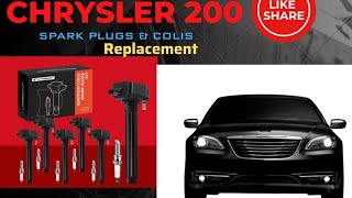 Chrysler 200 3.6L sparks Plugs & Coils Replacement