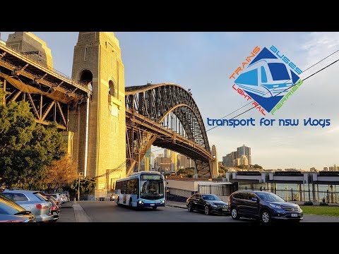 Transport for NSW Vlog No.1101 Milsons Point Buses