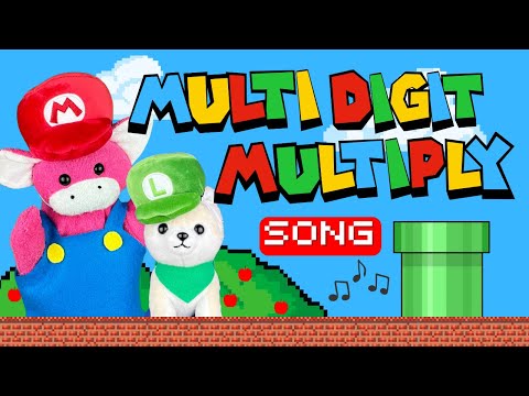 Multi Digit Multiplication Song - 2 Digit by 2 Digit Multiplication Song by Math Notes with Rocko