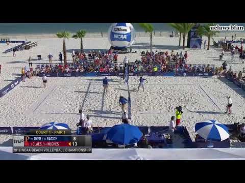 #3 Pepperdine vs #2 USC Court 1 Pair 1 (NCAA Beach Volleyball Team Championships) (May 6th 2016)