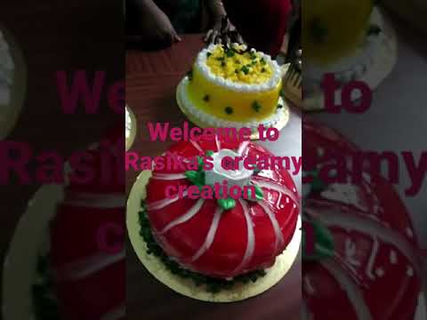 Rasika's#creamy#creation Basic to advanced cake Class