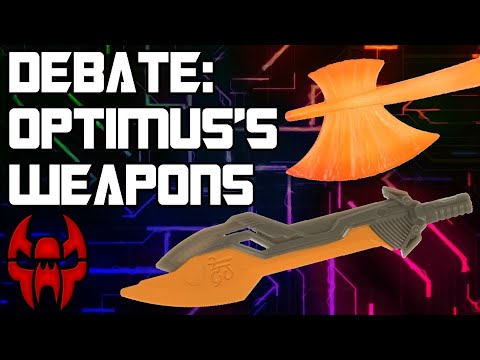 Debate: Optimus Prime's Most Iconic Weapon?