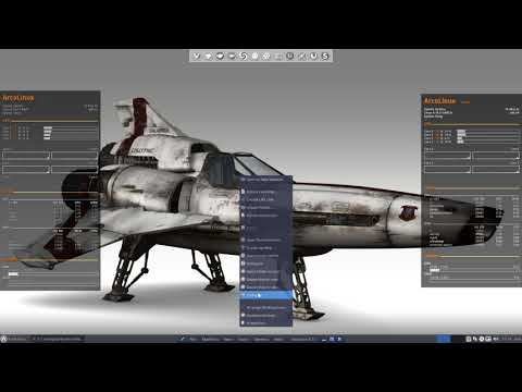 ArcoLinux : 437 adding the special xirod font to Elegant and Eleganto conky